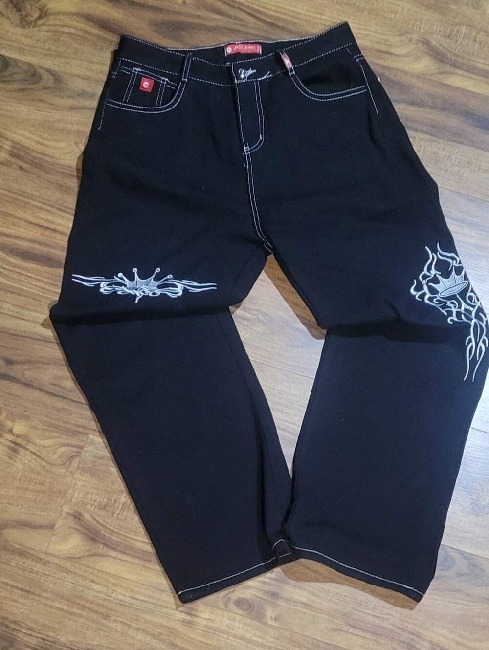 Men's Black Baggy JNCO jeans